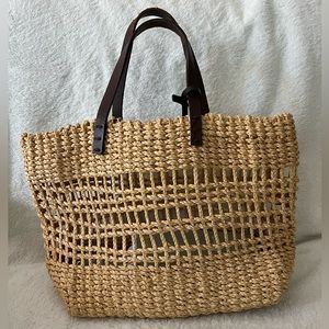 Calvin Klein Straw Bag